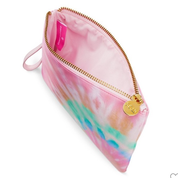 New STONEY CLOVER LANE X Target Tie Dyed Pouch Makeup Bag - Picture 2 of 3